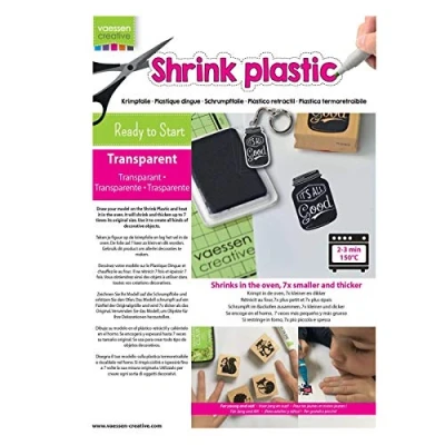 Afbeelding van Vaessen Creative Krimpfolie A4 Transparant 250stuks