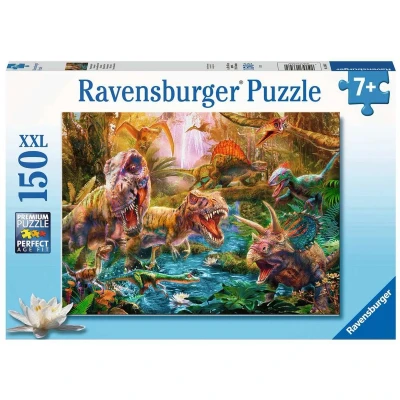 Afbeelding van Ravensburger Puzzel Dinosaurussen 150 stuks XXL