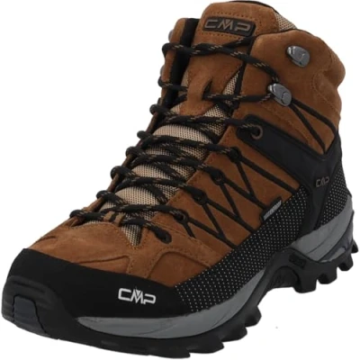 Afbeelding van CMP Rigel MID WP Outdoorschoenen, Heren, Maat: 39, Camel Leer en textiel