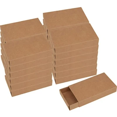 Afbeelding van VBS 24 delige set luciferdoosjes XL 11 cm x 6,5 2 luciferverpakking adventskalender kartonnen doos