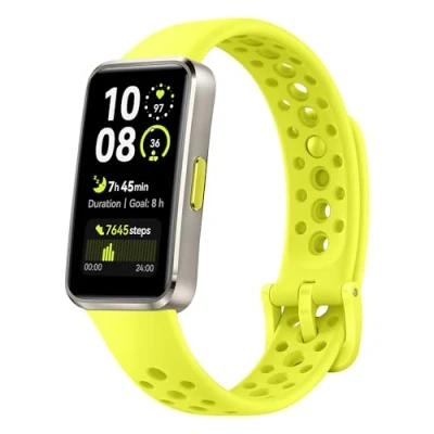 Afbeelding van HUAWEI Band 10 Smartwatch AI powered fitnessmonitoring, Geavanceerde slaapanalyse, Gemiddelde HRV tijdens slaap en slaapinzichten, tot 14 dagen batterijduur, Aluminium behuizing, iOS &amp; Android, Groen