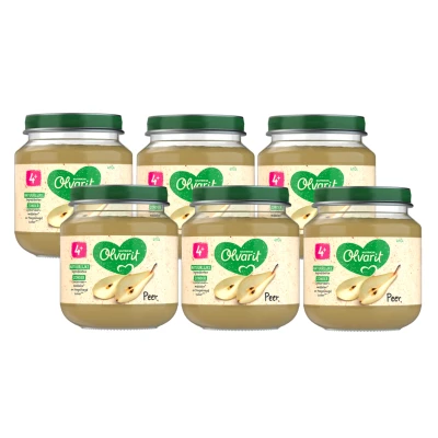 Afbeelding van Olvarit 1e Fruithapje Peer 4 maanden 125 gram