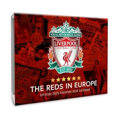 Afbeelding van Liverpool FC 2025: Original Danilo Tagesabreißkalender [Kalendar]