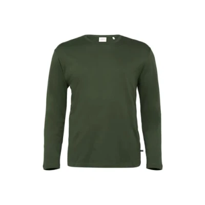 Afbeelding van s.Oliver Big Size longsleeve Plus donkergroen