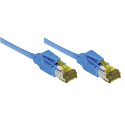 Afbeelding van Netwerksnoer RJ45 op Kabel CAT 7 S/FTP LSOH SNG blauw 5 m