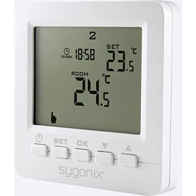 Afbeelding van Sygonix SY 4500818 Kamerthermostaat Inbouw (in muur) Weekprogramma 1 stuk(s)
