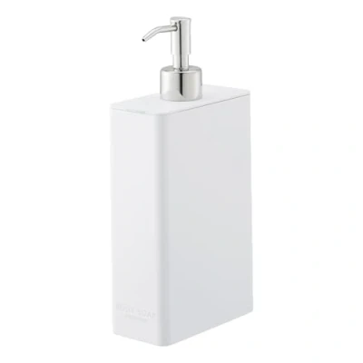 Afbeelding van Yamazaki Tower Body Zeepdispenser, rechthoekig, wit