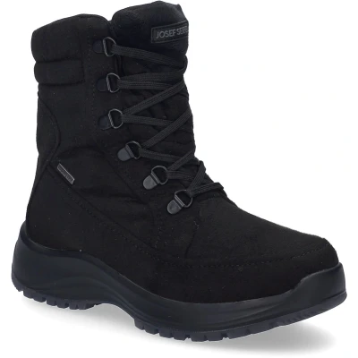 Afbeelding van Josef Seibel Veterboots, Dames, Maat: 42, Schwarz Schoenen