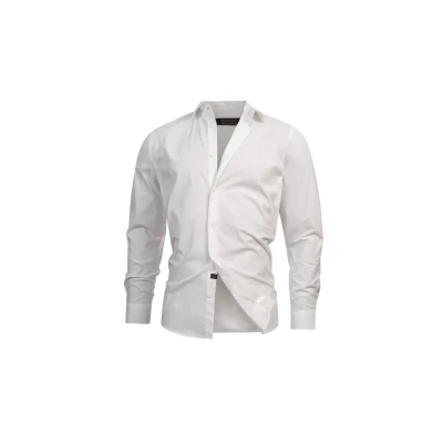 Afbeelding van Indicode Jeans Langarm Inkamby Overhemd, Heren, Maat: Small, Offwhite