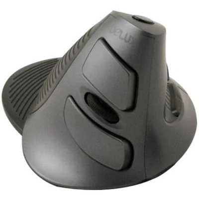 Afbeelding van Delux M618GL+G01UF muis RF Wireless Laser 3000 DPI rechts Muizen (rechts, laser, draadloos, DPI, Black)