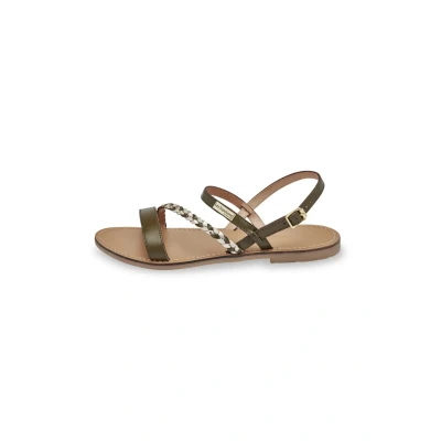Afbeelding van Les Tropeziennes par M Belarbi Batresse Sandalen Kaki multi, Dames, Maat: 37, multi Leer