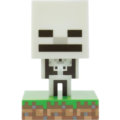 Afbeelding van Minecraft Skeleton Icon Lamp Tafellamp Nachtlamp 10 cm