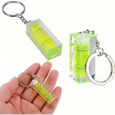 Afbeelding van Sleutelhanger Met Waterpas I Sleutelhouder Mini 4 CM