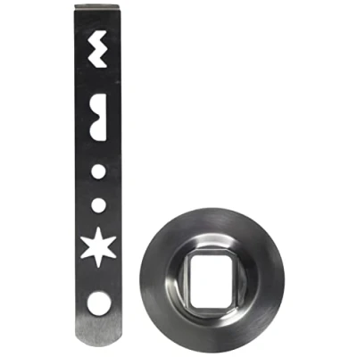 Afbeelding van Staedter Bakdeeg voor vleesmolen, 7.8, roestvrij staal zilver, 7.8 x 30 cm