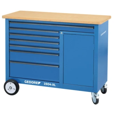 Afbeelding van Gedore 1504 XL Verrijdbare werkbank 308 Delig met 7 laden 2980355