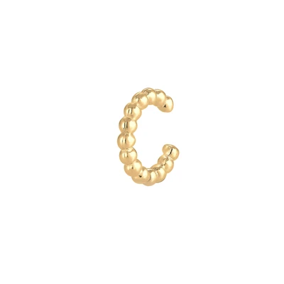 Afbeelding van ELLI Oorbellen &#039;Earcuff&#039; goud