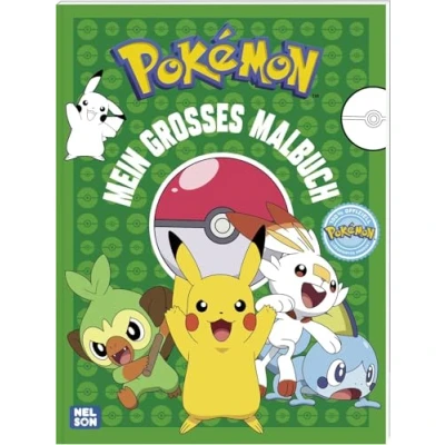 Afbeelding van Pokémon Activity Buch: Mein großes Malbuch: 80 Seiten Ausmalbilder für Jungen und Mädchen ab 4 Jahren
