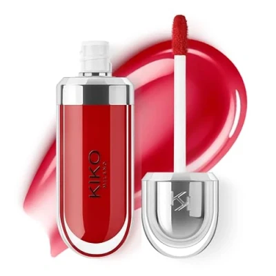 Afbeelding van KIKO Milano 3D Hydra Lipgloss 15 cherry Red, Dames, Maat: 6.5 ml, red