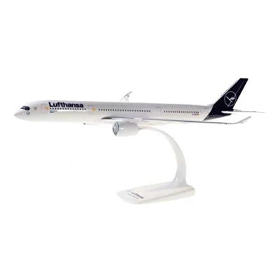 Afbeelding van Herpa Airbus vliegtuig A350 900 Lufthansa Schwerin D AIXM schaal 1:200 lengte 31,8cm