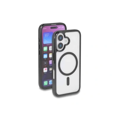 Afbeelding van Delock Schutzhülle für iPhone 16 kompatibel mit MagSafe transparent