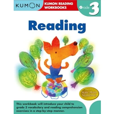 Afbeelding van Grade 3 Reading (Kumon Workbook) Workbooks)