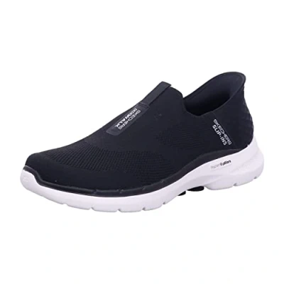 Afbeelding van Skechers Go Walk 6 Easy On 216278 BLK, Mannen, Zwart, Sneakers, maat: 44,5