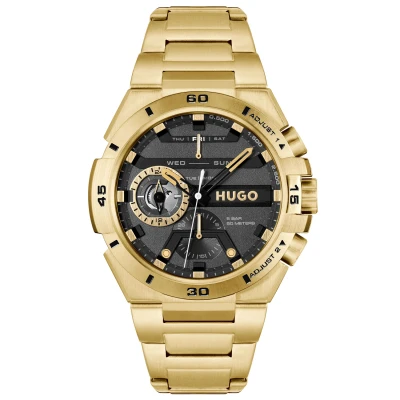 Afbeelding van HUGO BOSS heren Wild horloge HU1530338 in de kleur Goud