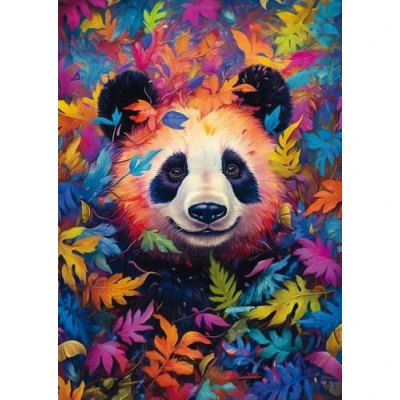 Afbeelding van Schmidt Spiele 59781 pandabar in regenboogwoud, puzzel met 1000 stukjes, meerkleurig