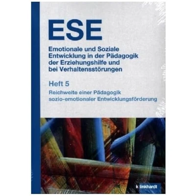 Afbeelding van ESE Emotionale und Soziale Entwicklung in der Pädagogik Erziehungshilfe bei Verhaltensstörungen. Heft 5: Reichweite einer sozio emotionaler Entwicklungsförderung