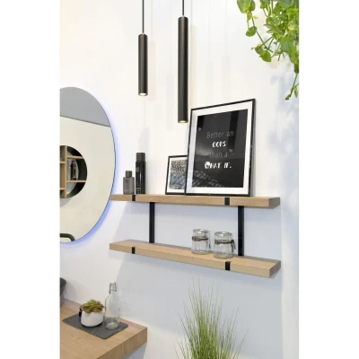 Afbeelding van Looox Wood planchet 60mm materiaal eigen kleur WWSDUO60MZ