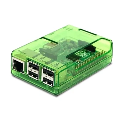 Afbeelding van sb components Premium groene hoes voor Raspberry Pi 3 B+, 3, 2B beschermende