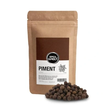 Afbeelding van Spicy Welt Piment Heel (250g) Hele Pimentbessen voor Stoofschotels, Marinades &amp; Inmaak Aromatisch, Warm Complex 100% Natuurlijk Zonder Toevoegingen