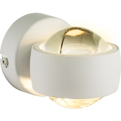 Afbeelding van Globo wandlamp Randi wit metaal 78293