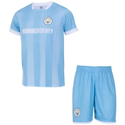 Afbeelding van Manchester City Shorts Set voor kinderen, officiële collectie, 6 jaar