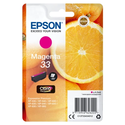 Afbeelding van Epson C13T33434022 inktcartridge