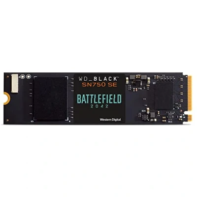 Afbeelding van Western Digital WD_BLACK SN750SE Battlefield 2042 Interne SSD M.2 NVMe 1 TB