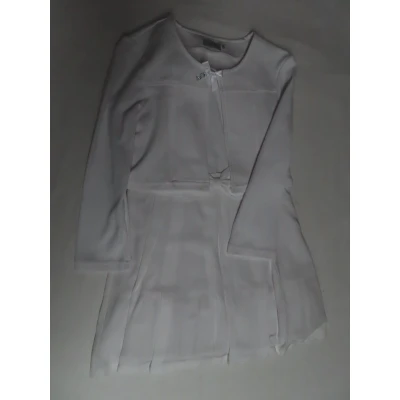 Afbeelding van Jurk Feestkleedje + gilet in wit Speciale onderrok 4 jaar 104