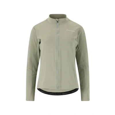 Afbeelding van Endurance Midlayer Megah Wielershirt, Dames, Maat: 42, Wrought iron
