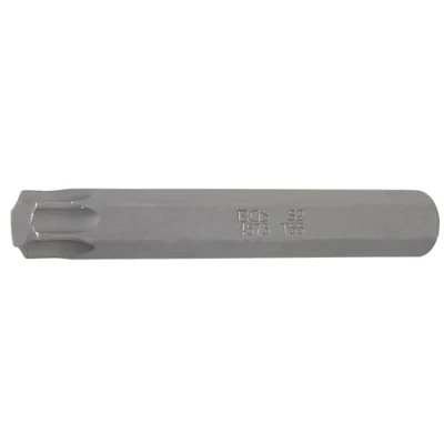 Afbeelding van BGS 4575 Bit lengte 75 mm 10 (3/8&quot;) buitenzeskant T profiel (voor Torx) T55