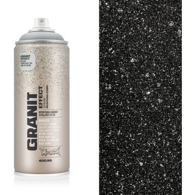 Afbeelding van Montana graniet effect 400 ml, zwart, eg9000, spuitbus