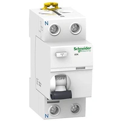 Afbeelding van Schneider Electric A9R60240 Aardlekschakelaar, 2P, 40A, 30mA, AC