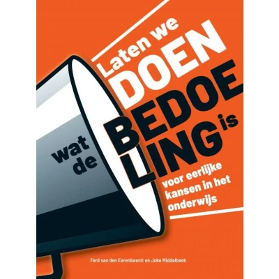 Afbeelding van Laten we DOEN wat de BEDOELING is