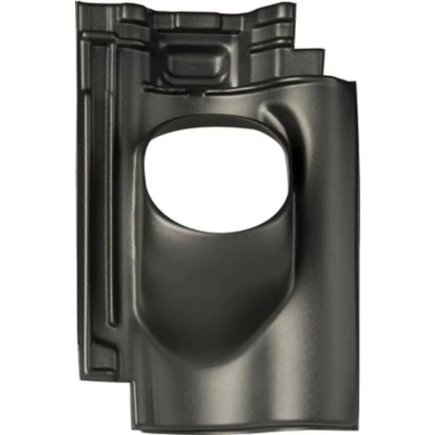 Afbeelding van Ubbink dakdoorvoerpan 131 OVH Vario 25 45 1 pans zwart