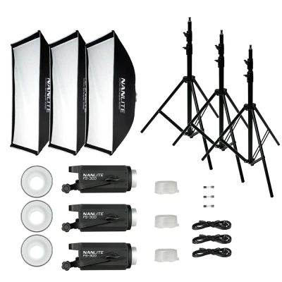 Afbeelding van Nanlite FS 300 Triple Kit