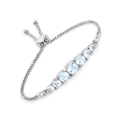 Afbeelding van Rafaela Donata Edelstein Armband, Dames, Maat: One Size, Silver coloured