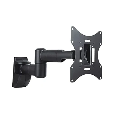 Afbeelding van conecto Muurbeugel voor monitoren en televisies tot 42 inch, zwenkbaar (+/ 90), kantelbaar 20), VESA 50x50,75x75,100x100,200x100,200x200, Max. 30,0 kg draagvermogen, wit, SA CC50251 V2, zwart