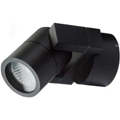 Afbeelding van Artdelight wandlamp Single 1 lichts 7.2 x10 cm zwart