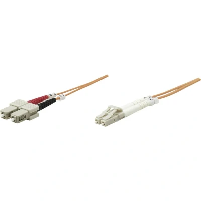 Afbeelding van IC intracom Intellinet LWL patchkabel 62.5μ adapterkabel duplex SC/stekker LC/stekker 2.0 m
