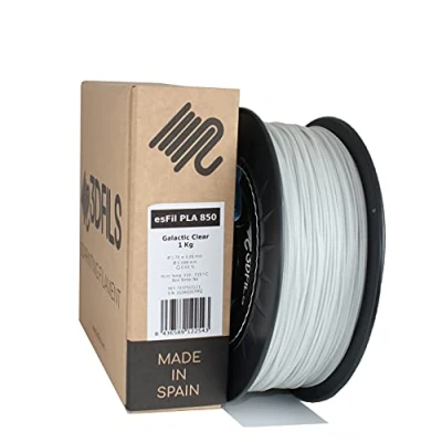 Afbeelding van 3DFILS Glinsterend filament voor 3D printers, PLA MAX: 1,75 mm, 1 kg, galactisch helder
