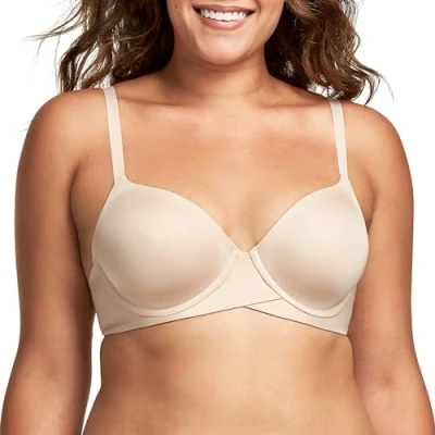 Afbeelding van Maidenform Dames One Fabulous Fit 2.0 Half Cup BH, Parijs Naakt, 85C